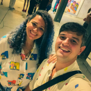 Bianca Motta e Thiago Reis (correspondentes Colors DJ)