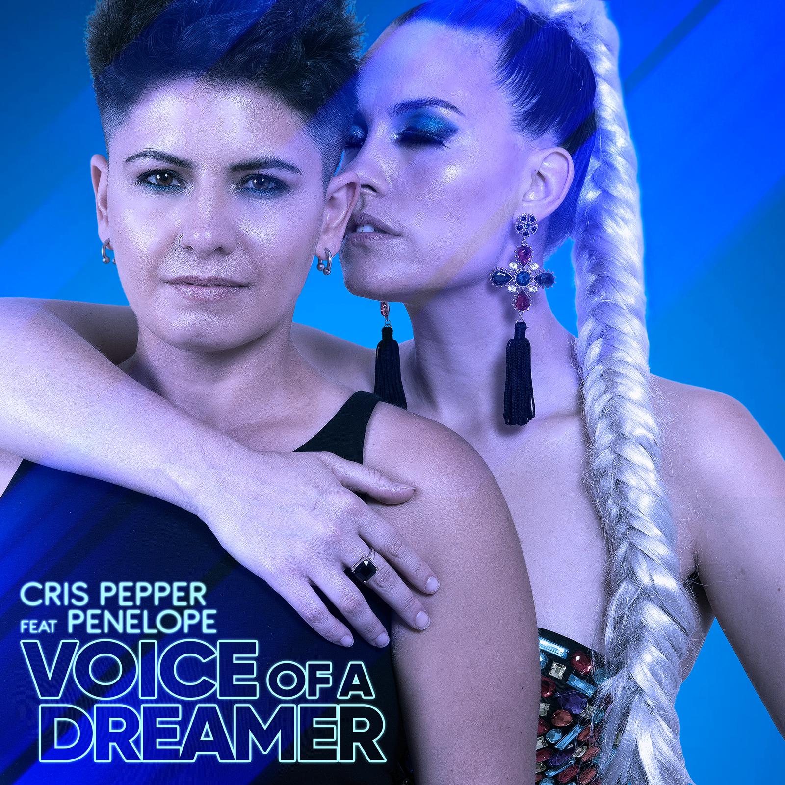Capa do single Voice of a Dreamer - Cris pepper e Penelope