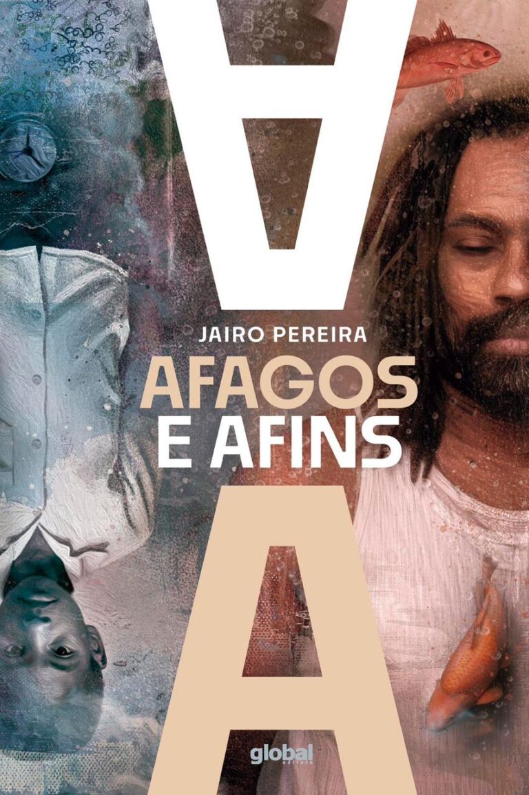 Livro "Afagos e Afins", o primeiro livro impresso de Jairo Pereira.