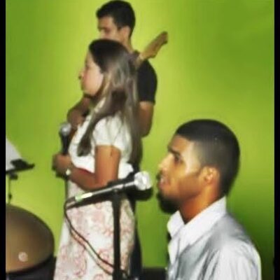 Foto do culto de aniversário do grupo Livrato
