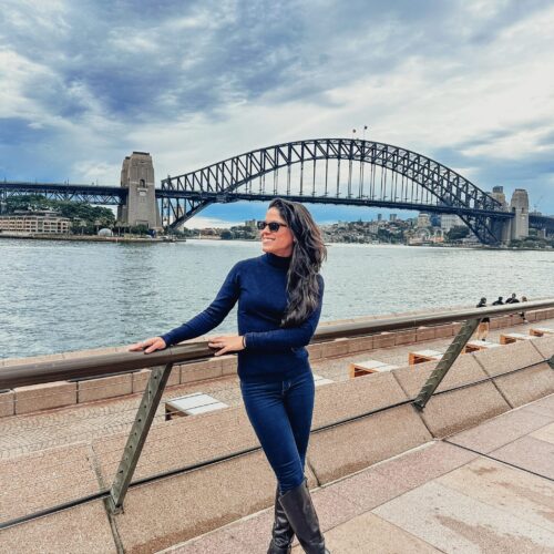 Ponte da Baia em Sydney na AustraIia (2023).