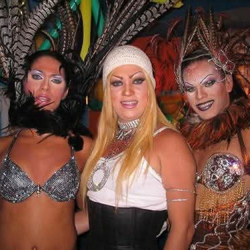 Veida, Sara Stivens, Eu na BOATE 1140 - RJ, no ano de 2003.